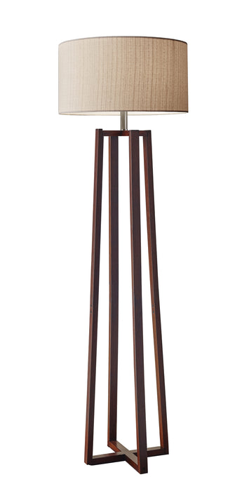 Quinn Floor Lamp in Wood