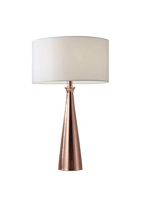 Linda Table Lamp in Brushed Copper