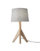 Eden Table Lamp in Natural Ash Wood