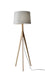 Eden Floor Lamp in Natural Ash Wood