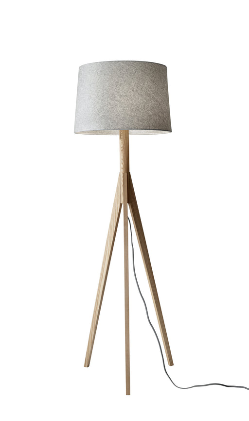 Eden Floor Lamp in Natural Ash Wood