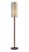 Hamptons Floor Lamp in Walnut Wood