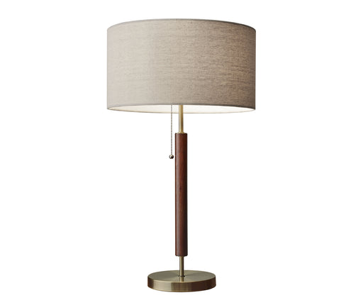 Hamilton Table Lamp in Antique Brass