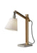 Walden Table Lamp in Brushed Steel