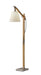 Walden Floor Lamp in Brushed Steel