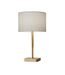 Ellis Table Lamp in Natural Rubber Wood