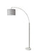 Bowery Arc Lamp in White Marble