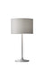 Oslo Table Lamp in White Metal