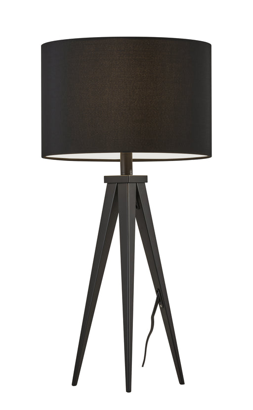 Director Table Lamp in Black