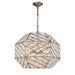 11837/8 - Constructs 8-Light Chandelier by ELK Lighting