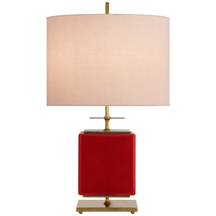 Beekman One Light Table Lamp in Maraschino