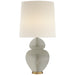 Michelena Two Light Table Lamp in Shellish Gray