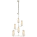 Fontaine Eight Light Chandelier in Plaster