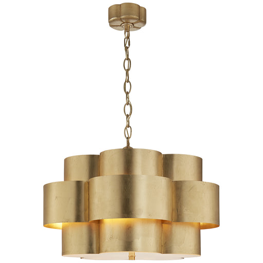 Arabelle Five Light Pendant in Gild