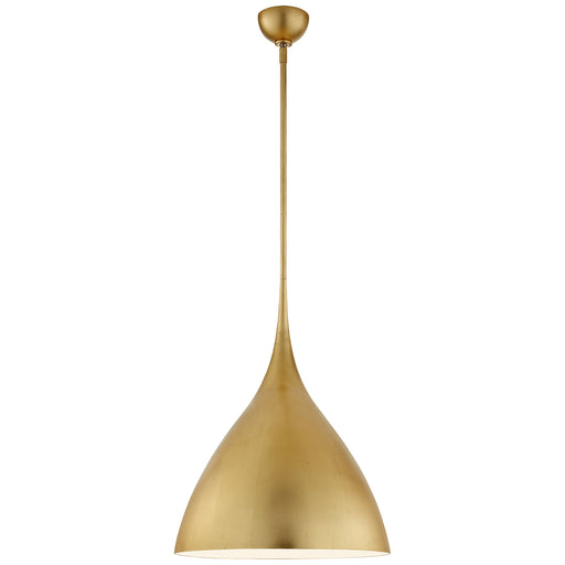 Agnes One Light Pendant in Gild