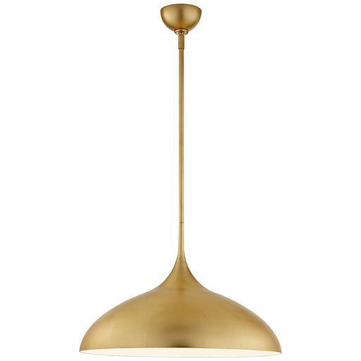 Agnes One Light Pendant in Gild