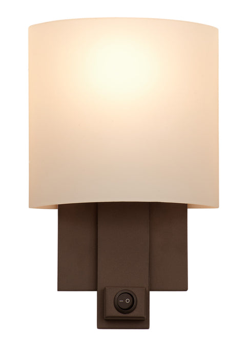 4651BZ- Transitional Espille 1-Light Wall Sconce in Bronze by Kalco