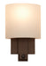 4651BZ- Transitional Espille 1-Light Wall Sconce in Bronze by Kalco