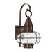 1512-BR-CL - Classic Onion Medium Wall Lantern in Bronze with Clear Glass by Norwell Lighting