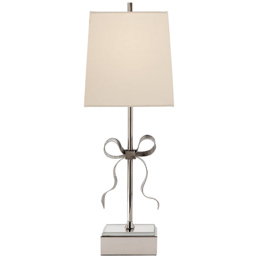 Ellery One Light Table Lamp in Polished Nickel