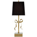 Ellery One Light Table Lamp in Soft Brass