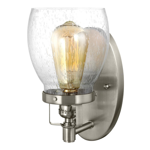 Belton One Light Wall / Bath Sconce in Brushed Nickel