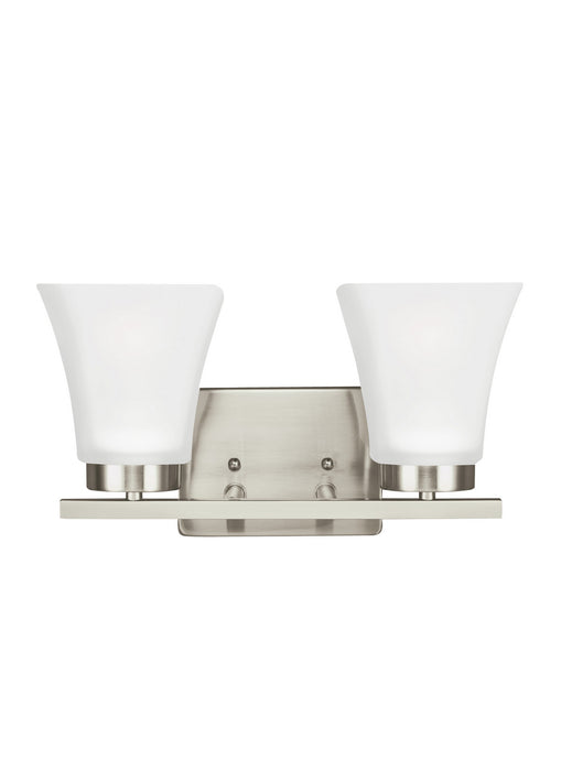 Bayfield Two Light Wall / Bath in Brushed Nickel