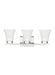 Bayfield Three Light Wall / Bath in Chrome