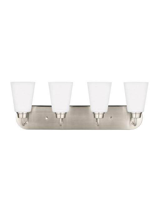 Kerrville Four Light Wall / Bath in Brushed Nickel