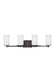 Hettinger Four Light Wall / Bath in Bronze