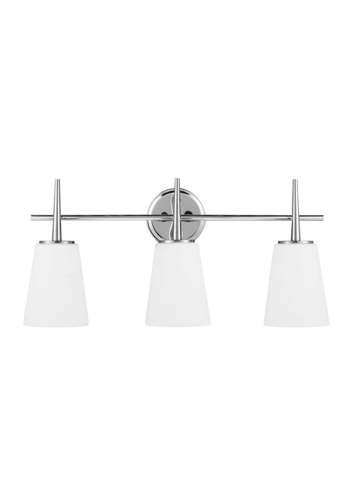 Driscoll Three Light Wall / Bath in Chrome