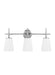 Driscoll Three Light Wall / Bath in Chrome