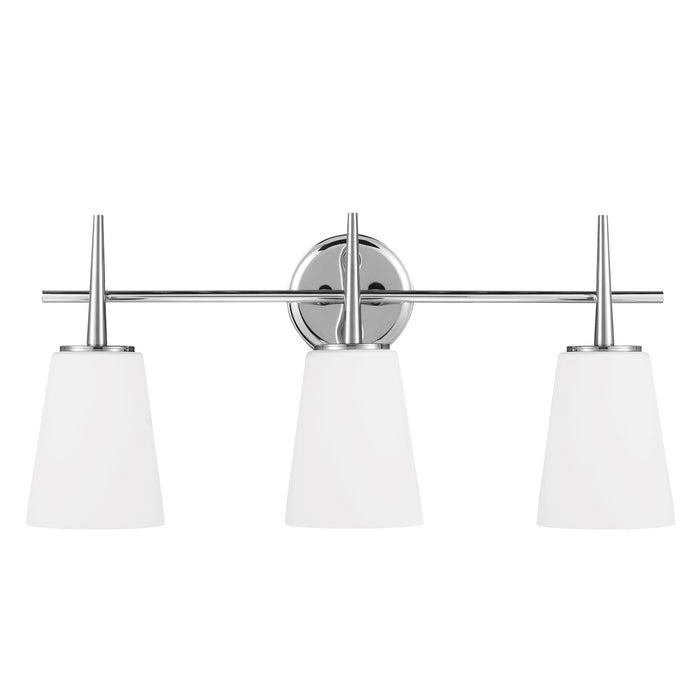 Driscoll Three Light Wall / Bath in Chrome