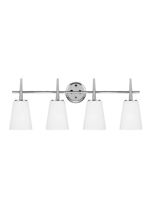 Driscoll Four Light Wall / Bath in Chrome