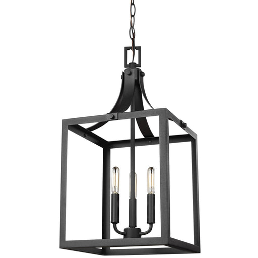 Labette Three Light Hall / Foyer in Black