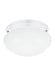 Webster Two Light Flush Mount in White