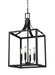 Labette Four Light Hall / Foyer in Black