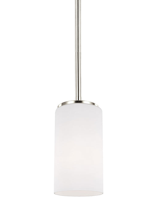 Alturas One Light Mini-Pendant in Brushed Nickel