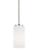 Alturas One Light Mini-Pendant in Brushed Nickel