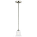 Emmons One Light Mini-Pendant in Brushed Nickel