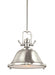 Stone Street One Light Pendant in Brushed Nickel