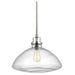 Belton One Light Pendant in Brushed Nickel