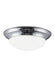 Nash One Light Flush Mount in Chrome