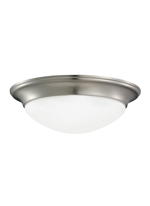 Nash One Light Flush Mount in Brushed Nickel