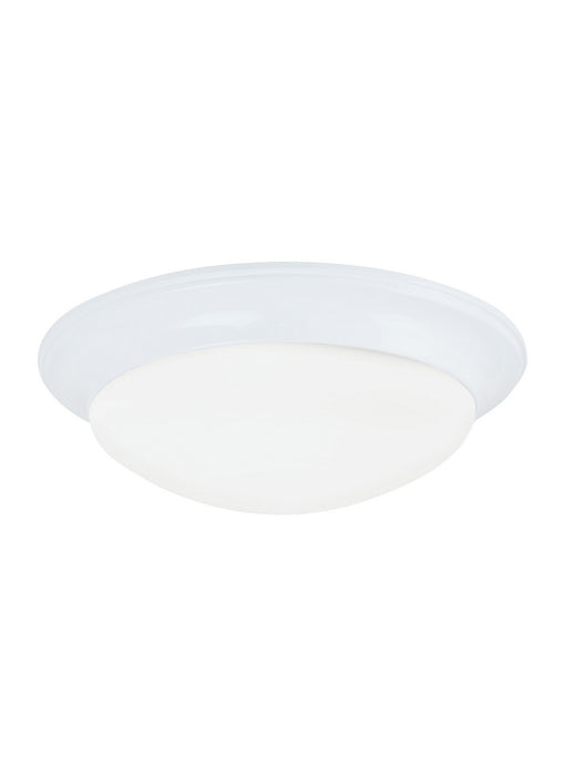 Nash Two Light Flush Mount in White