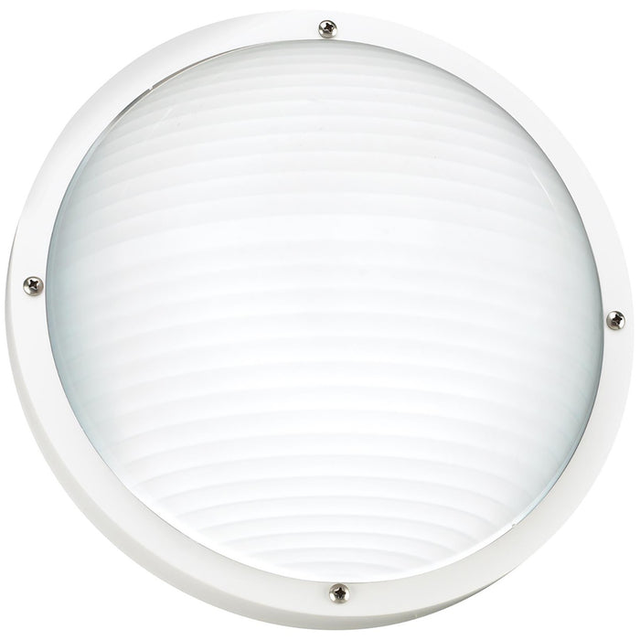 Bayside One Light Outdoor Wall / Ceiling Mount in White