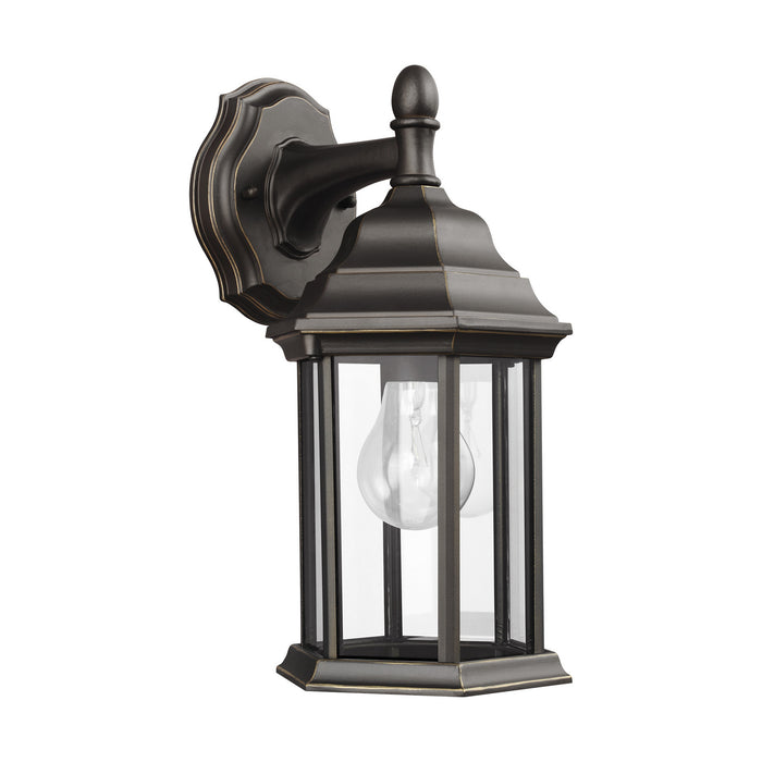 Sevier One Light Outdoor Wall Lantern in Antique Bronze