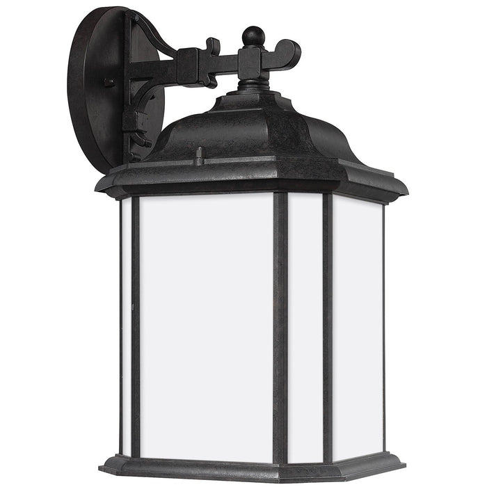 Kent One Light Outdoor Wall Lantern in Oxford Bronze