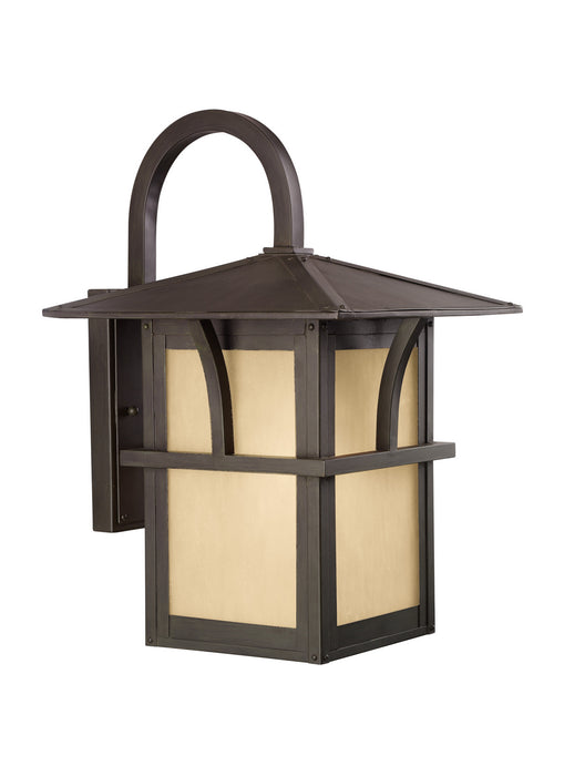 Medford Lakes One Light Outdoor Wall Lantern in Statuary Bronze