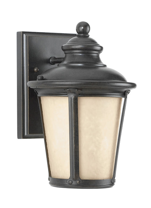 Cape May One Light Outdoor Wall Lantern in Burled Iron